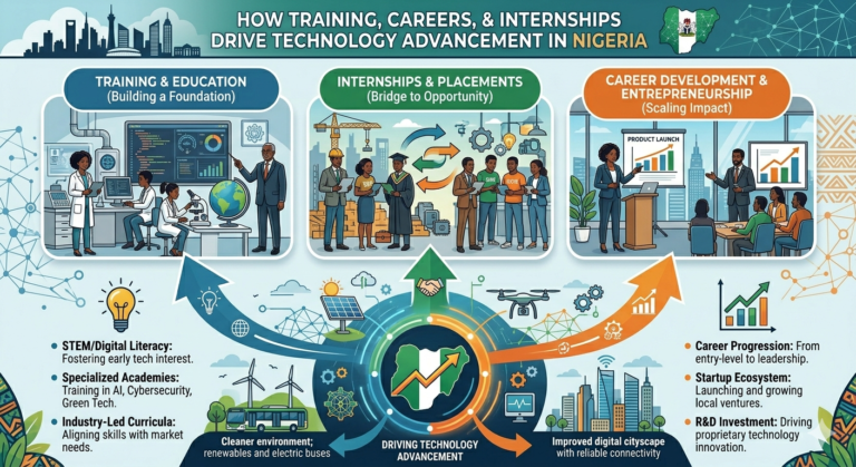 How Training, Careers, and Internships Drive Technology Advancement in Nigeria