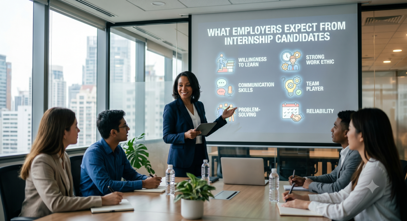 What Employers Expect from Internship Candidates